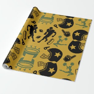 American Football Fan  Wrapping Paper