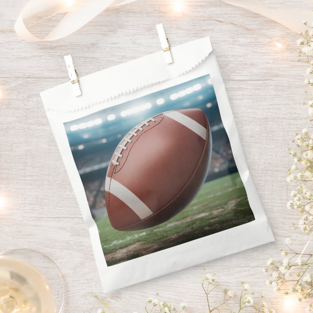 American Football Favour Bag (Clipped)