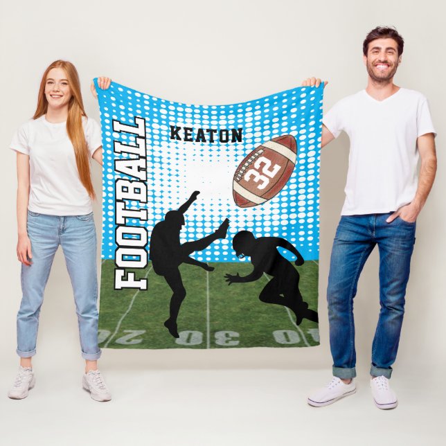 American Football - Game Time Fleece Blanket (In Situ)