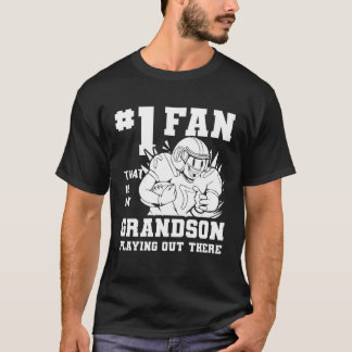 American Football Grandfather  Footballer Football T-Shirt