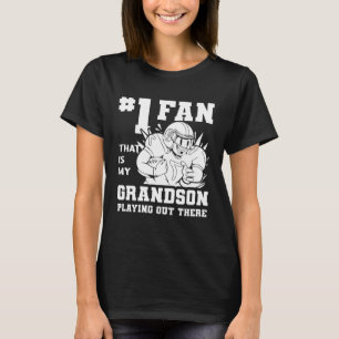 American Football Grandfather  Footballer Football T-Shirt