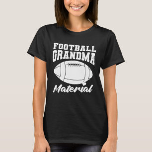 American Football Grandmother  Player Football Gra T-Shirt