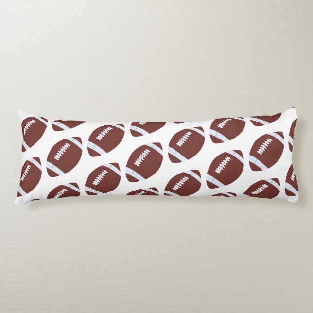 American Football Gridiron Ball  Body Pillow (Front)