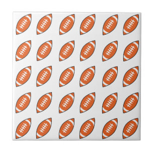 American football illustration pattern tile