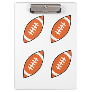 American Football Illustrations Clipboard
