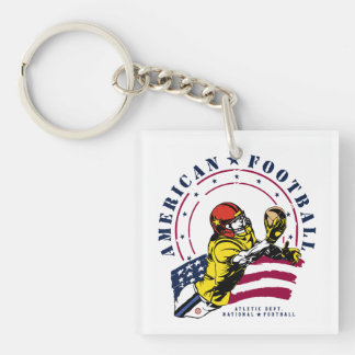 AMERICAN FOOTBALL KEYCHAIN