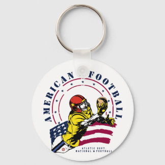 AMERICAN FOOTBALL KEYCHAIN
