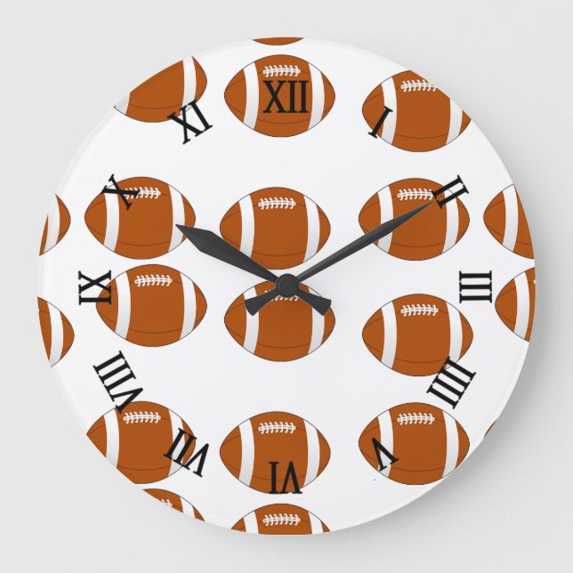 american football large clock (Front)