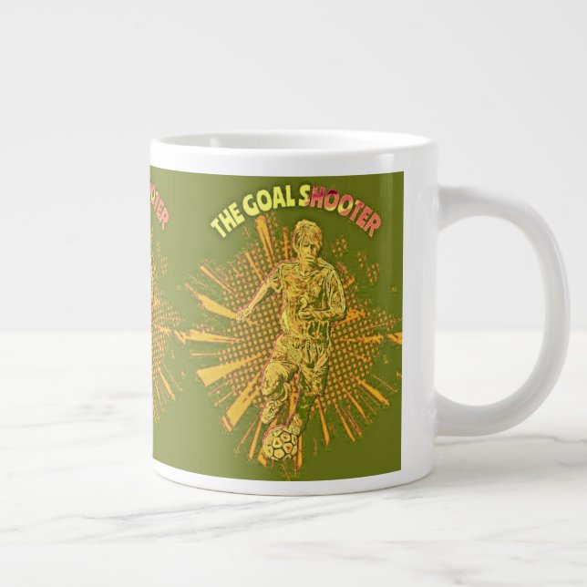 american football large coffee mug (Right)