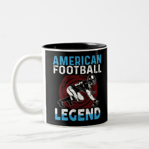 American Football Legend Two-Tone Coffee Mug