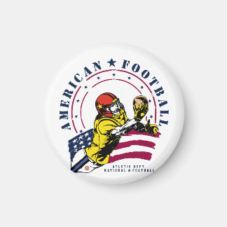 AMERICAN FOOTBALL MAGNET