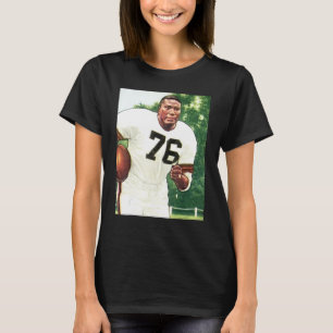American Football Player No 76 Illustration SITE B T-Shirt