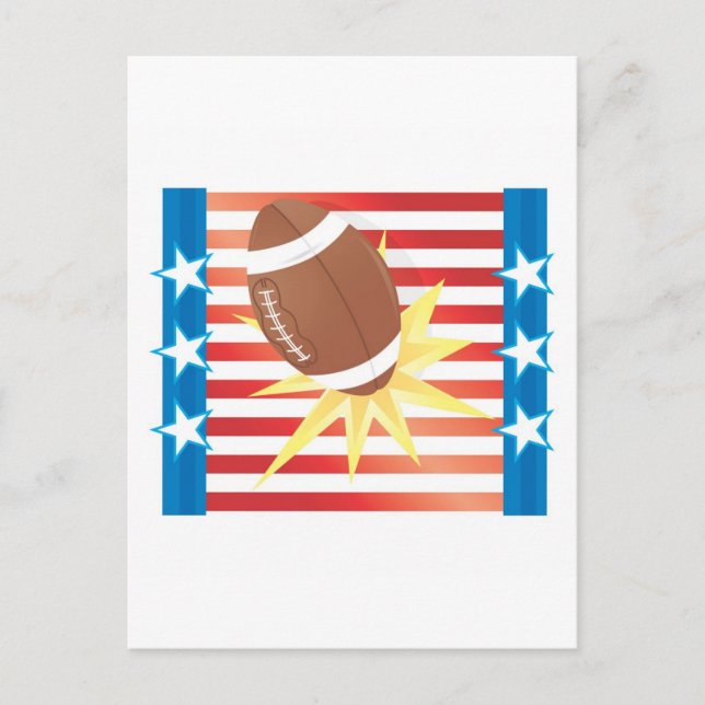 American Football Postcard (Front)