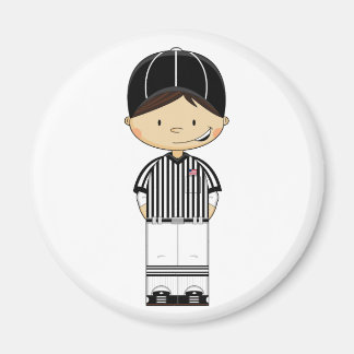 American Football Referee Magnet