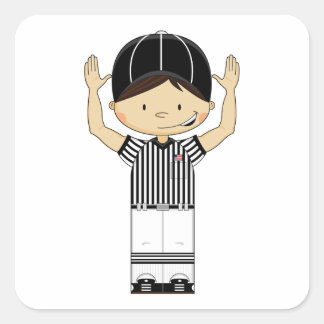American Football Referee Sticker