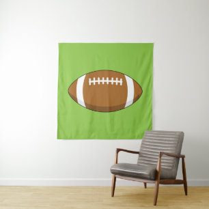 American Football Rugby Ball Tapestry