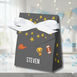 American football sport ball kids birthday favor box