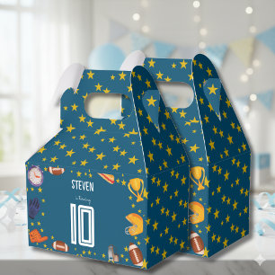 American football sport ball kids birthday favor box