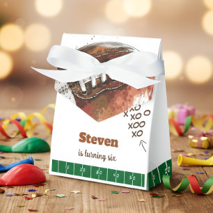 American football sport ball kids birthday favor box