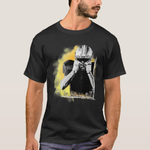American Football Sports Yellow Player T-Shirt