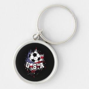 American Football USA Keychain