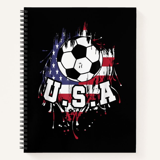 American Football USA Notebook (Front)