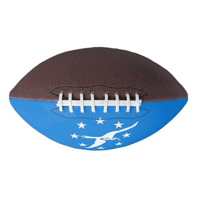 American football with flag of Corpus Christi (Front)