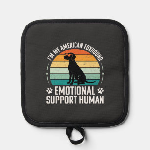 American Foxhound Emotional Support Human Dog Pot Holder