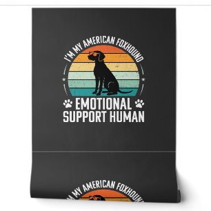 American Foxhound Emotional Support Human Dog Wallpaper