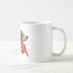 American Foxhound Flag Coffee Mug
