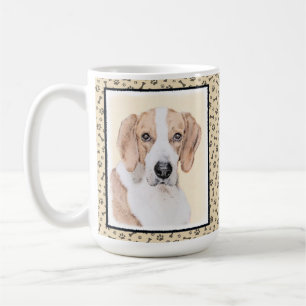 American Foxhound Painting - Cute Original Dog Art Coffee Mug