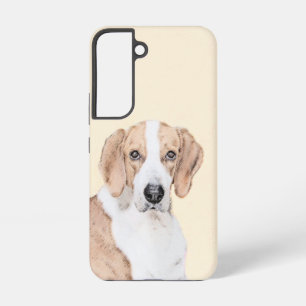 American Foxhound Painting - Cute Original Dog Art Samsung Galaxy Case