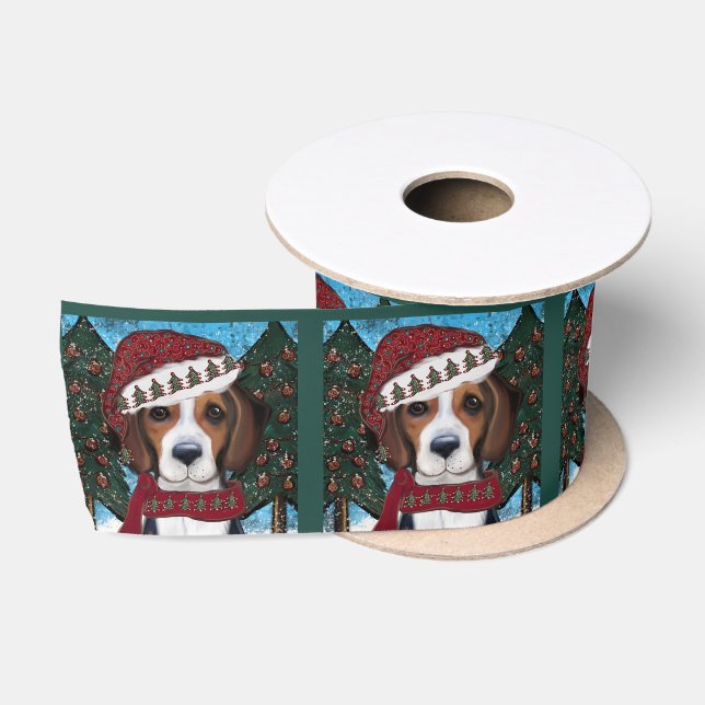 American Foxhound  Satin Ribbon (Spool)