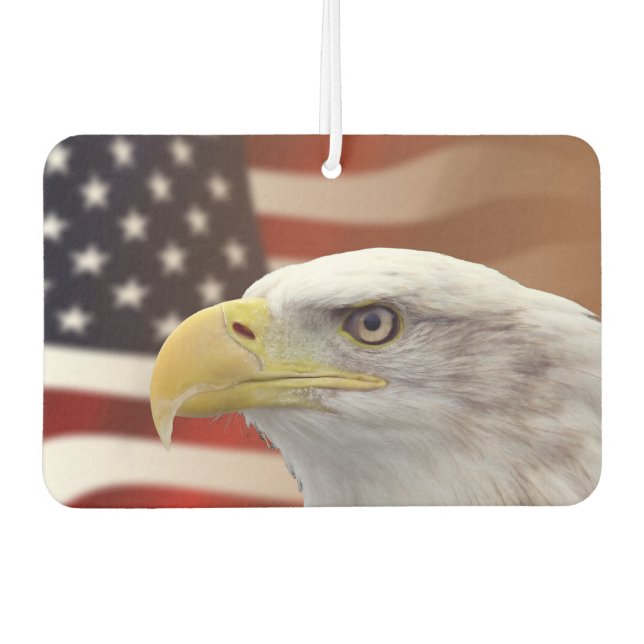 American Freedom Symbols Air Freshener (Front)