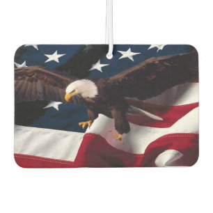 American Freedom Symbols Air Freshener" Freshener
