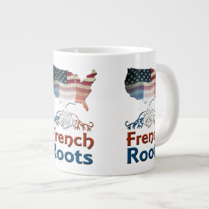 American French Roots Large Coffee Mug
