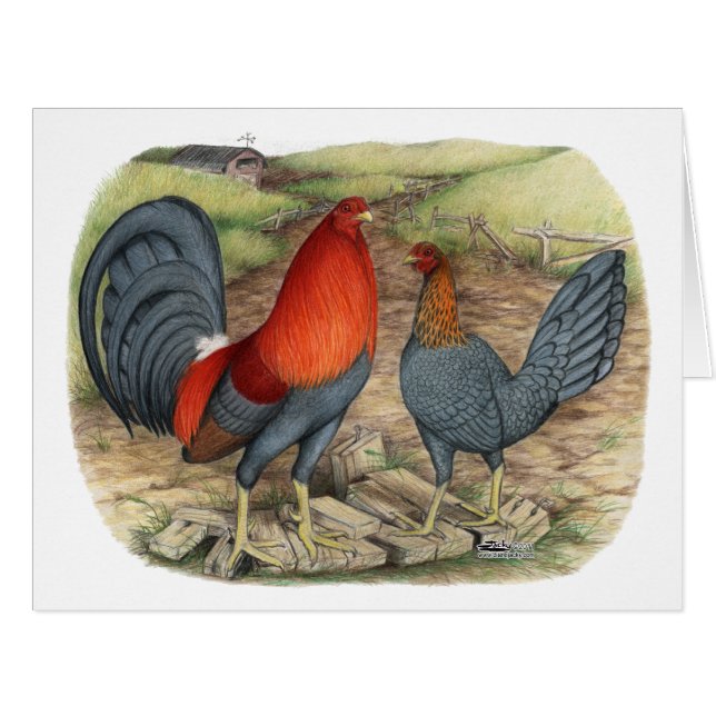 American Game Blue Reds (Front Horizontal)