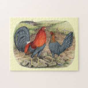 American Game Blue Reds Jigsaw Puzzle
