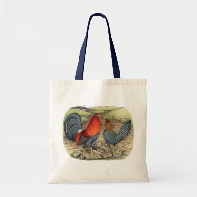 American Game Blue Reds Tote Bag (Front)