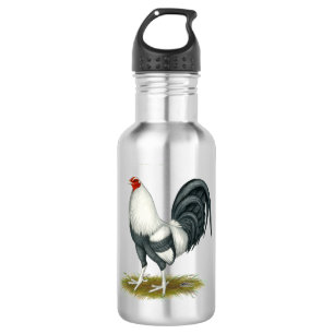 American Game Silver Blue Gamecock 532 Ml Water Bottle