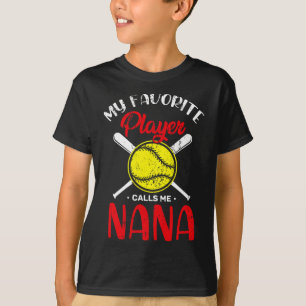 American Game Softll Player Nana Sports Softll  T-Shirt