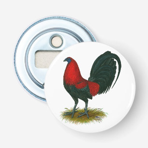 American Gamecock: Brown Red Bottle Opener