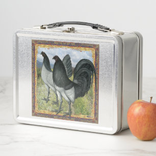 American Games:  Self Blue or Dun Metal Lunch Box