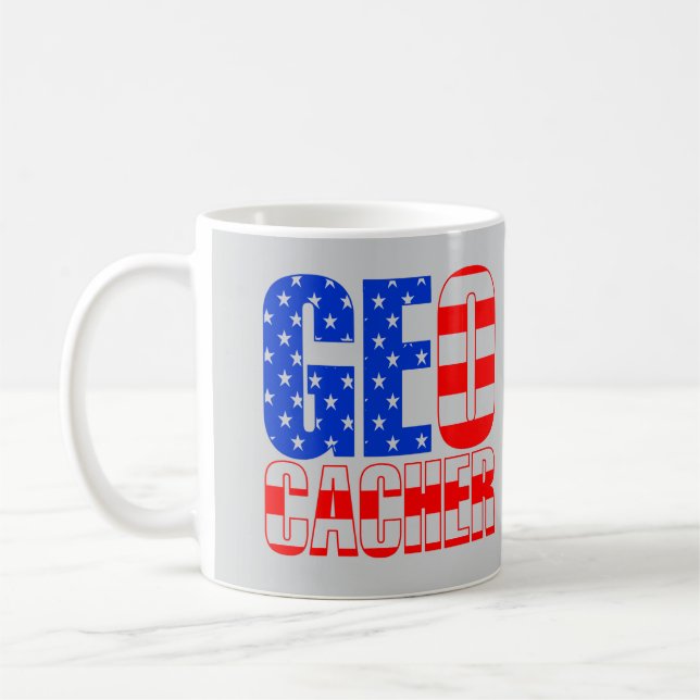 American Geocacher Coffee Mug (Left)