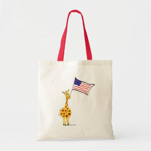 American Giraffe Tote Bag