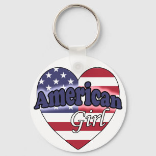 American Girl Keychain