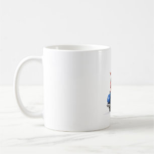 American Gnome Riding Motorcycle Coffee Mug