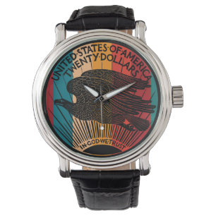 American gold coin 20 dollars watch
