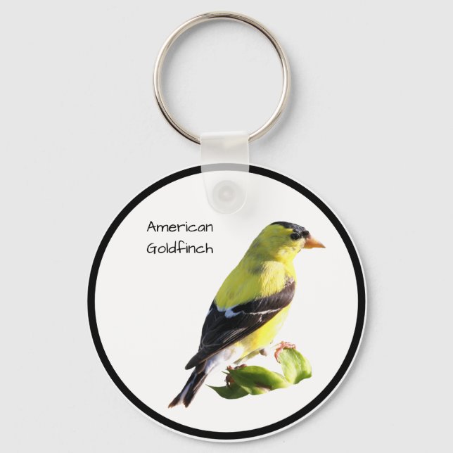 American Goldfinch Keychain (Front)