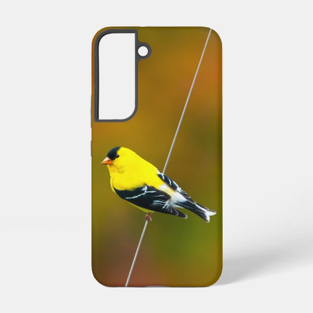 American Goldfinch - Original Photograph Samsung Galaxy S22 Case (Back)